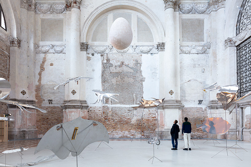petrit halilaj and álvaro urbano unleash an ecosystem of otherworldly creatures in venice