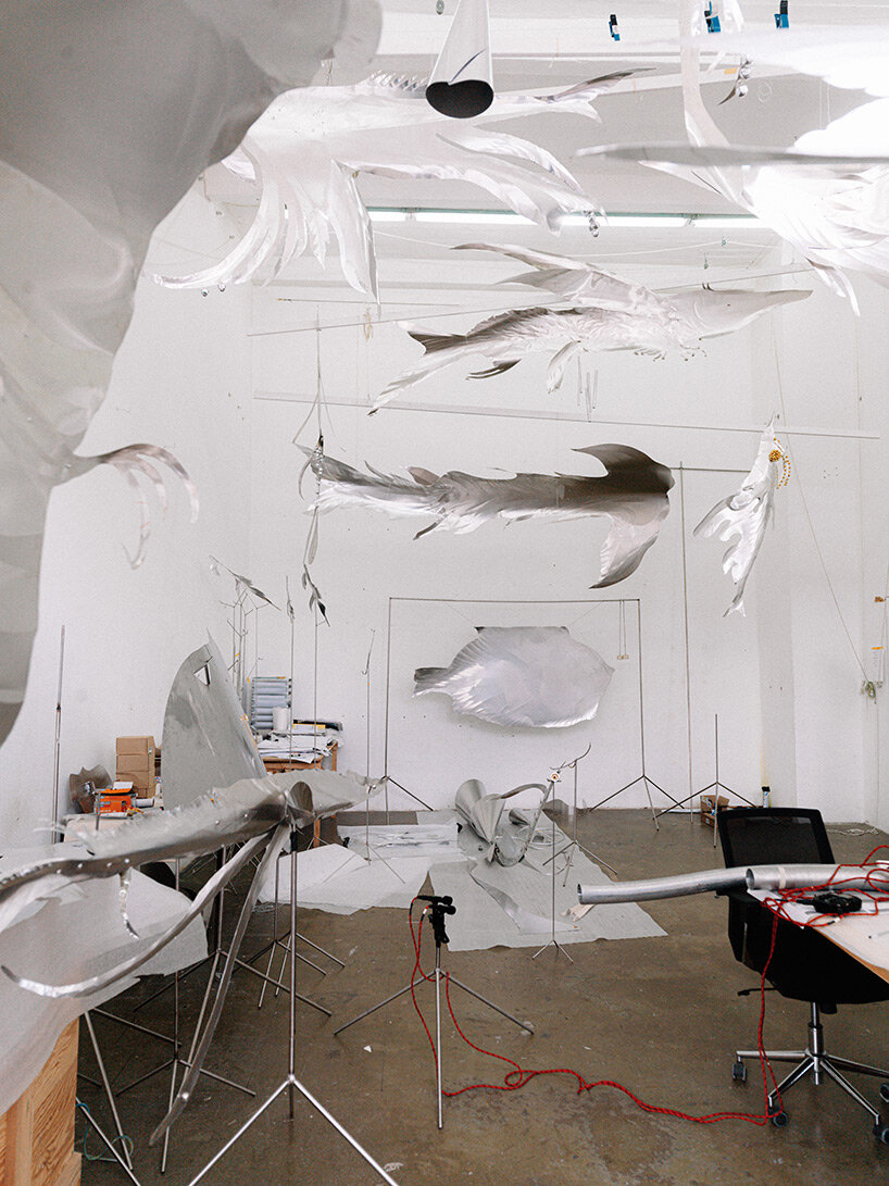 petrit halilaj and álvaro urbano unleash an ecosystem of otherworldly creatures in venice