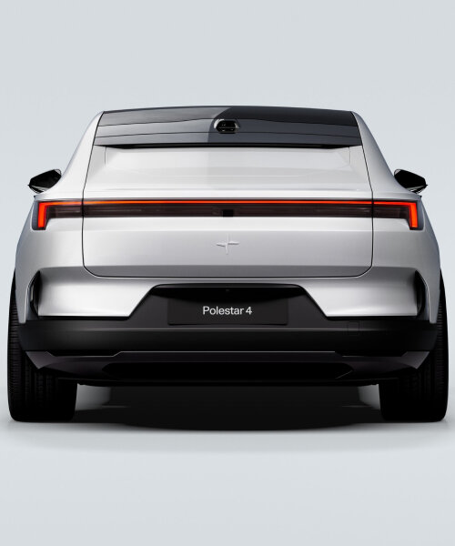 no rear window, no problem - say hello to polestar 4 electric SUV with camera on the back
