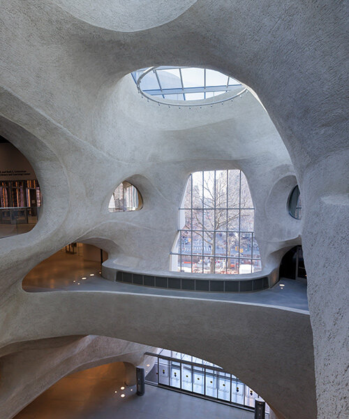 studio gang sculpts the natural history museum's new wing like an eroded canyon