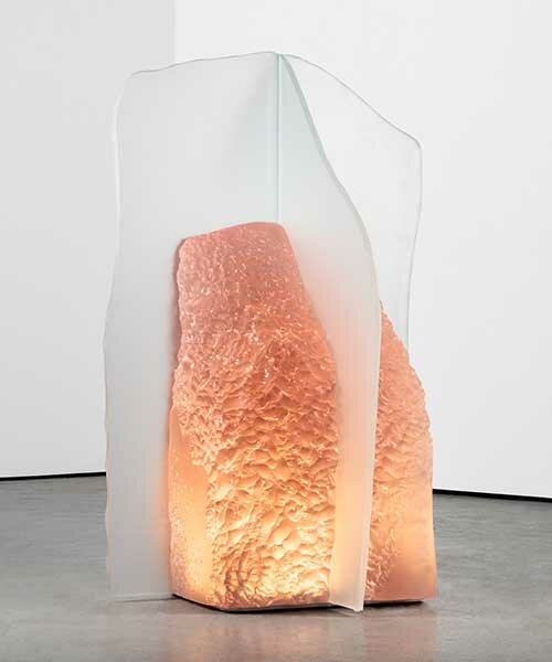 wonmin park's 'unding' exhibit plays with translucency & light at carpenters workshop gallery