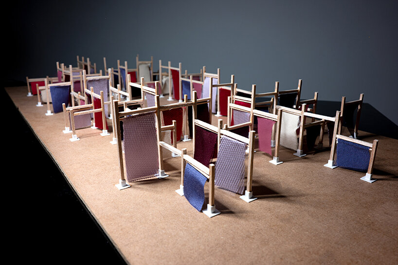 urban fabric constructs ancient maltese village at london design biennale 2023