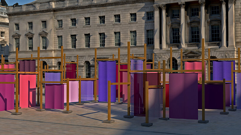 urban fabric constructs ancient maltese village at london design biennale 2023