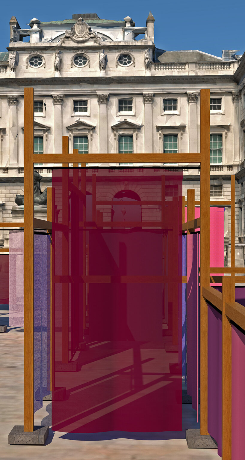 urban fabric constructs ancient maltese village at london design biennale 2023