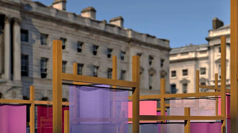 urban fabric constructs ancient maltese village at london design biennale 2023