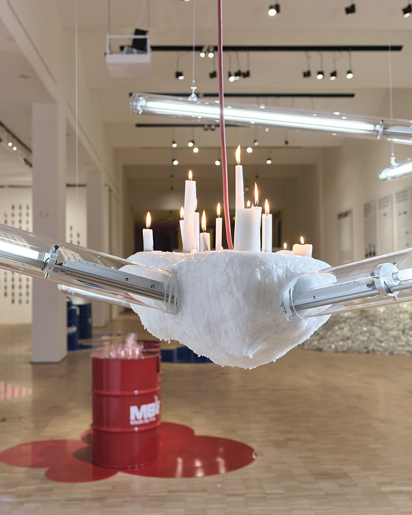 made by fire exhibition lights up milan and czech republic