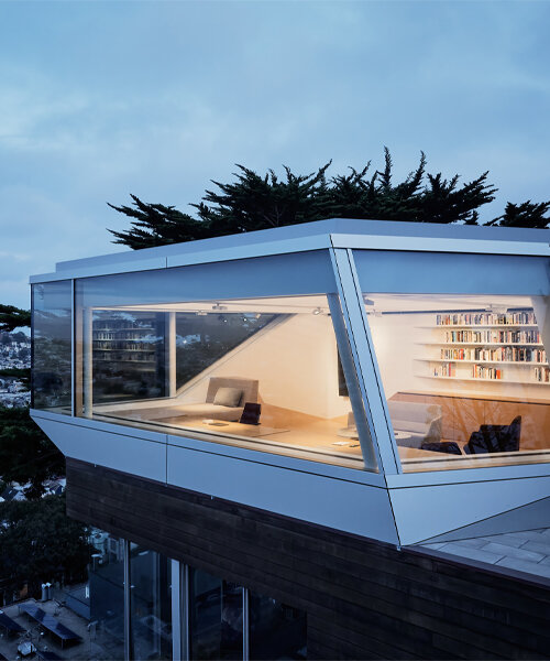 hovering above san francisco, this home office by OPA invites deep reflection and clarity