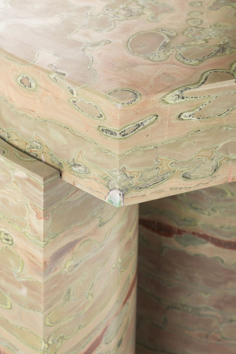 roberto sironi's rare marble collection at carwan gallery alludes to prehistoric structures