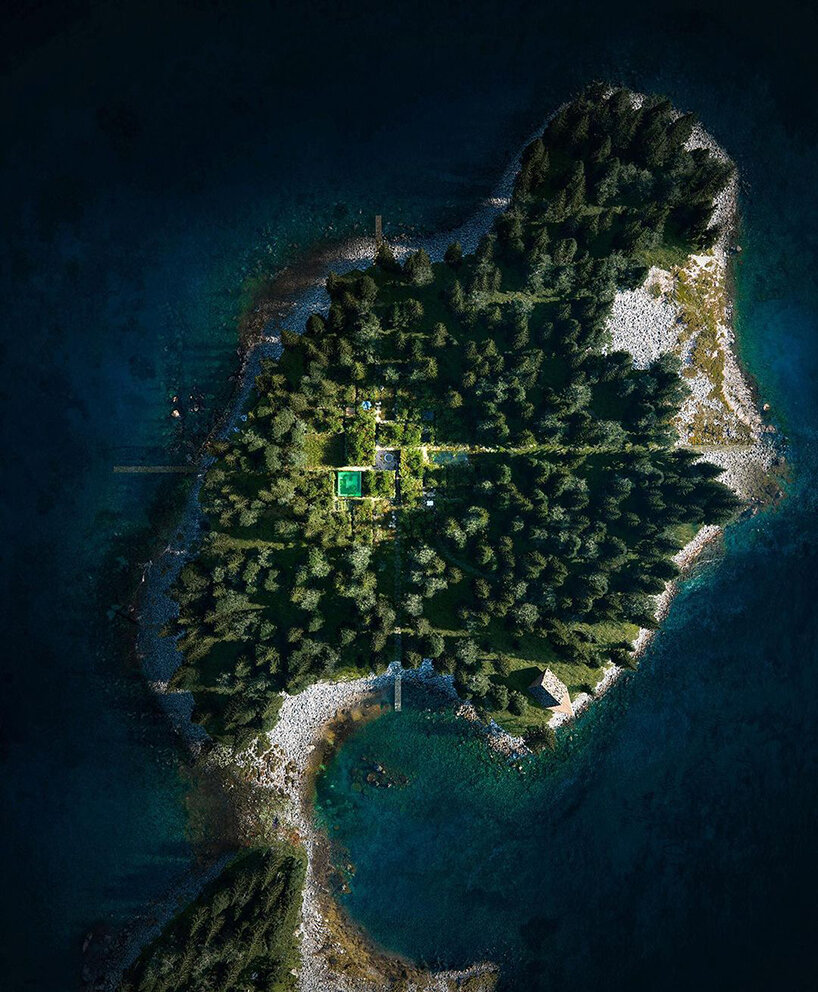 BIG envisions self-sufficient, off-grid island for sustainable clothing brand in nova scotia