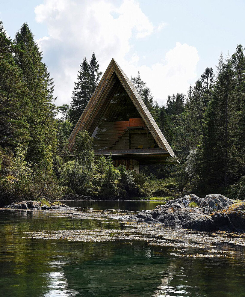 BIG envisions self-sufficient, off-grid island for sustainable clothing brand in nova scotia