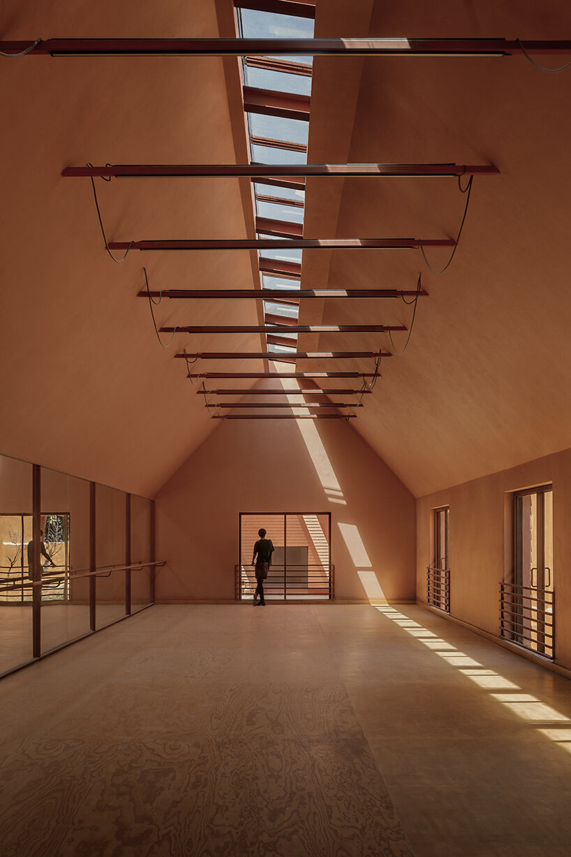 ATELIER ARS' cultural center in mexico alludes to pre-hispanic myths + natural formations