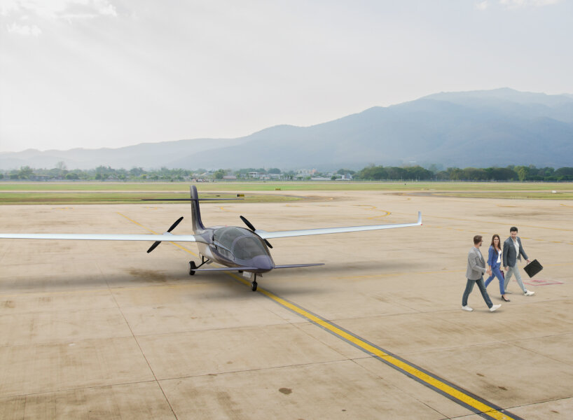 electric air taxi electron aviation twente aiport
