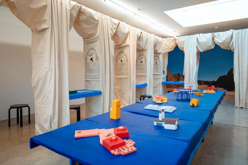 'hot cities' by ahmed & rashid bin shabib adapt arab architecture at vitra design museum