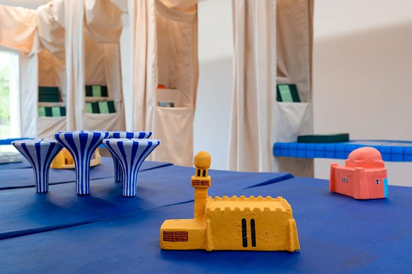 'hot cities' by ahmed & rashid bin shabib adapt arab architecture at vitra design museum