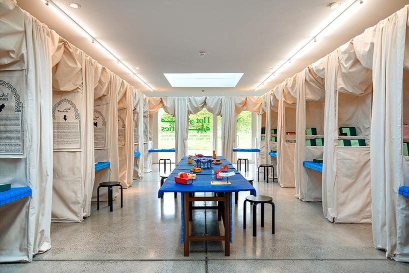 'hot cities' by ahmed & rashid bin shabib adapt arab architecture at vitra design museum