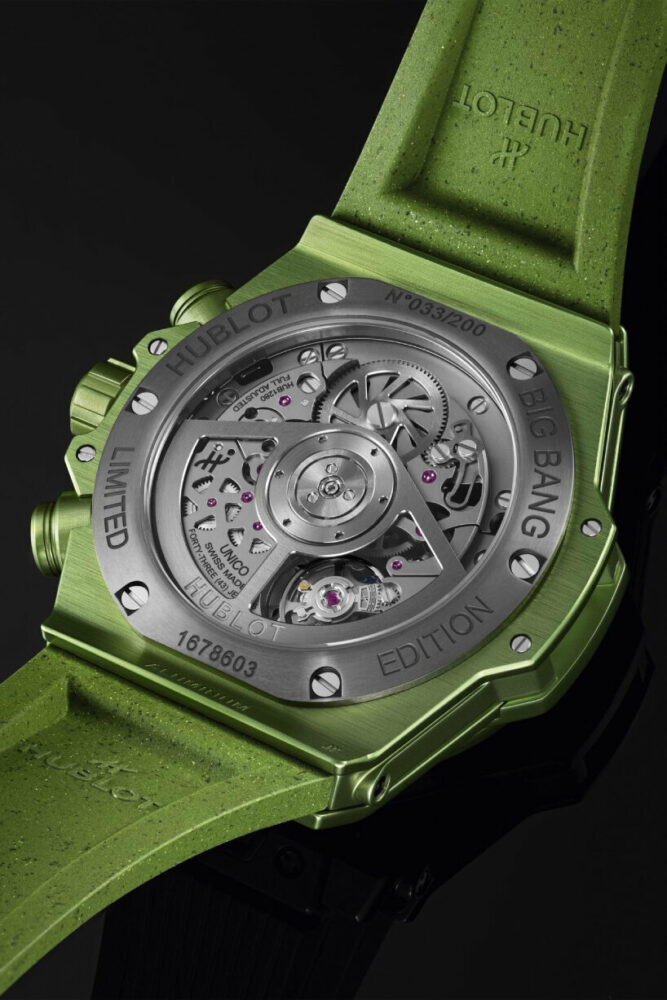 hublot unveils watch made from used coffee grounds and recycled ...