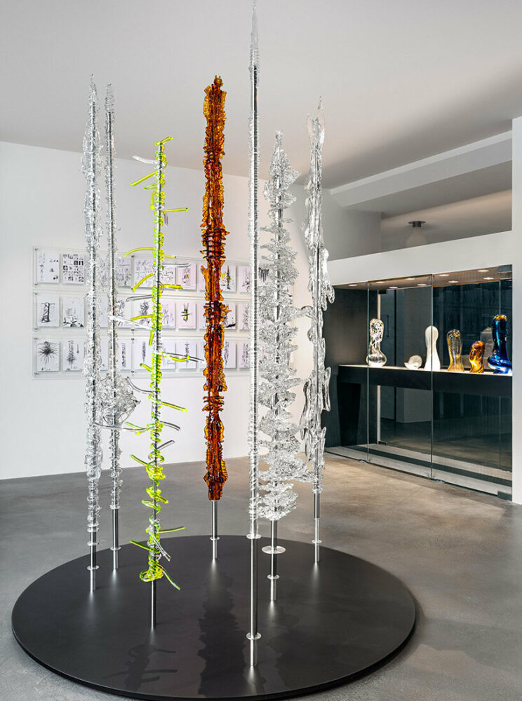 le stanze del vetro dedicates exhibition to the great masters of post