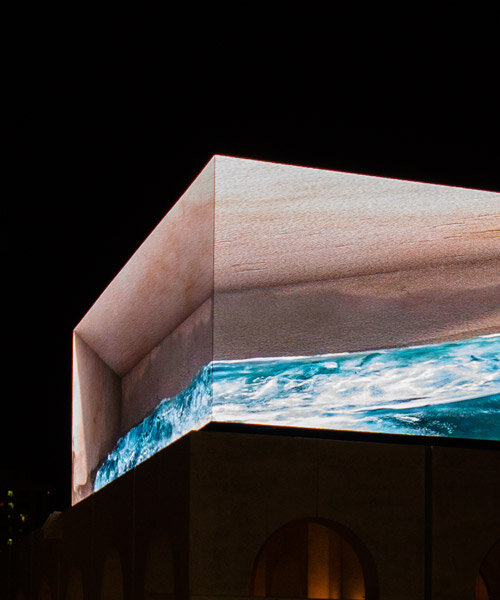 d’strict’s perpetual digital ‘wave’ installation kicks off abu dhabi's public art initiative