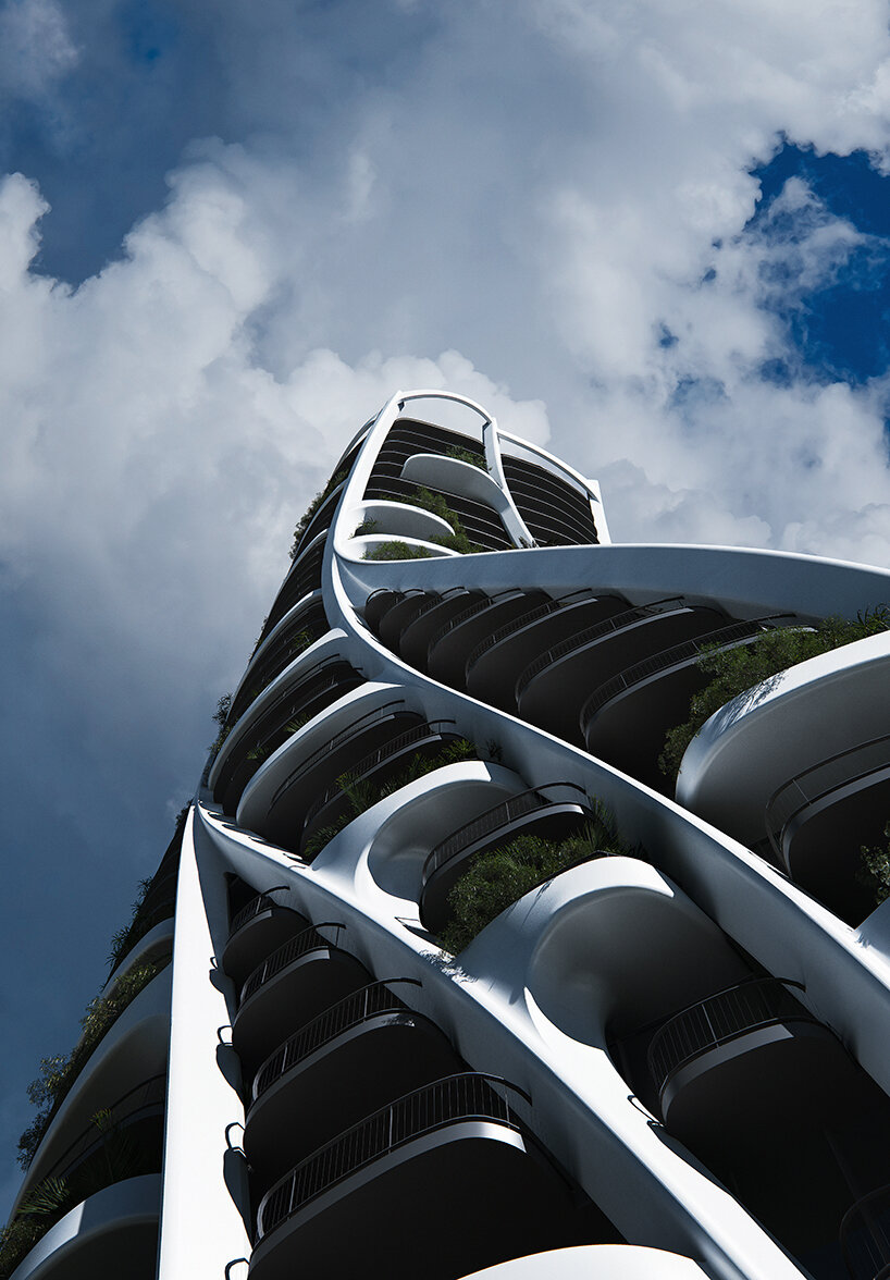 FOUS Architects aterriza en América del Sur con su distorsionado complejo “qondesa” de uso mixto