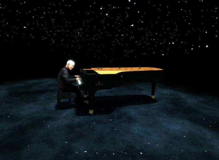 in the shed, ryuichi sakamoto comes back to life through mixedreality