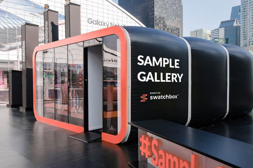 swatchbox gathers thousands of material samples for architects & designers worldwide
