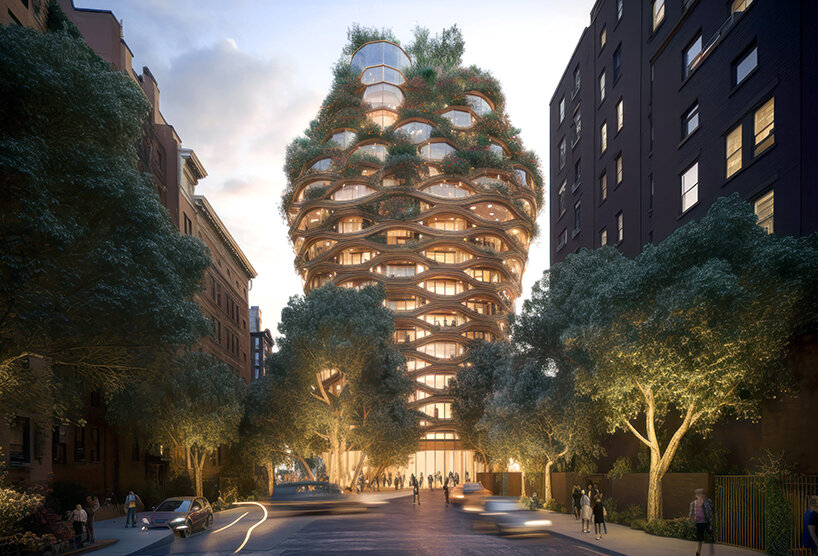 vincent callebaut sobers up new york city with climate-responsive vertical villages