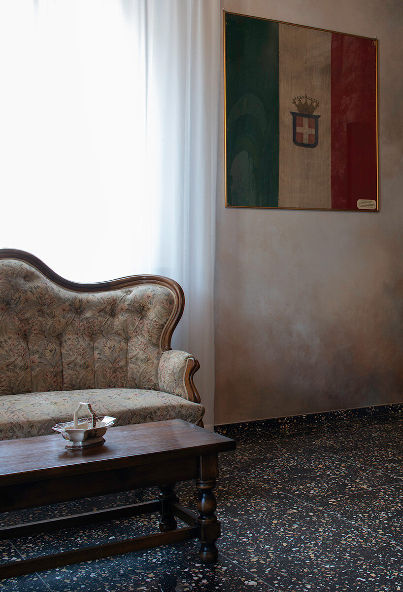 FMG's ceramic surfaces flourish floors & walls of historical villa in modena, italy