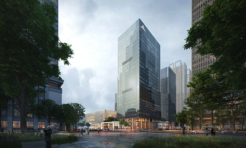 MVRDV's jiaozi towers surround recreated heritage buildings