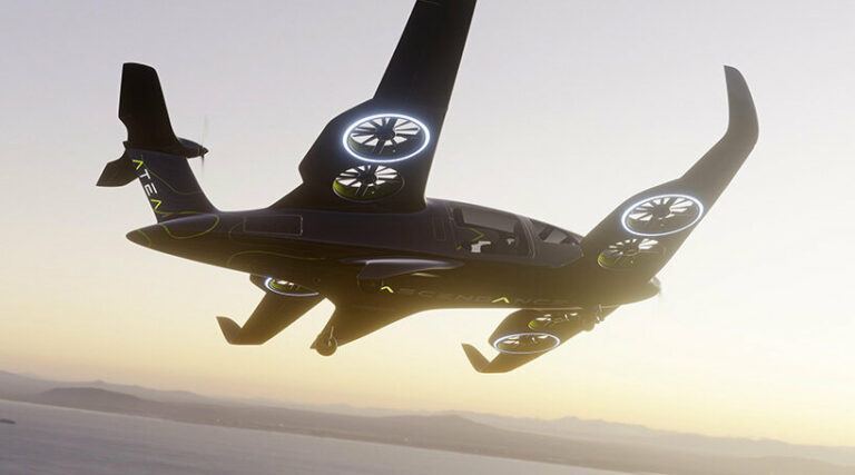 ascendance flight technologies’ hybrid electric VTOL aircraft airborne ...