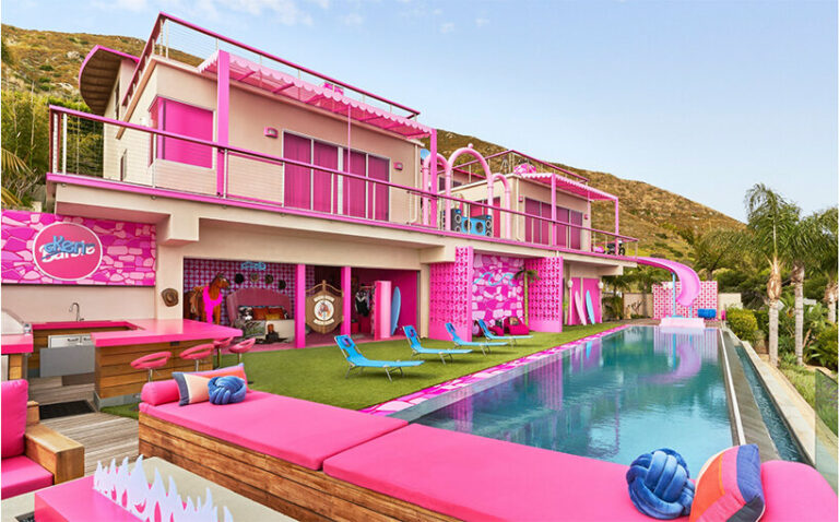 Barbie's Iconic Malibu Dreamhouse Is Back On Airbnb After All-pink Makeover