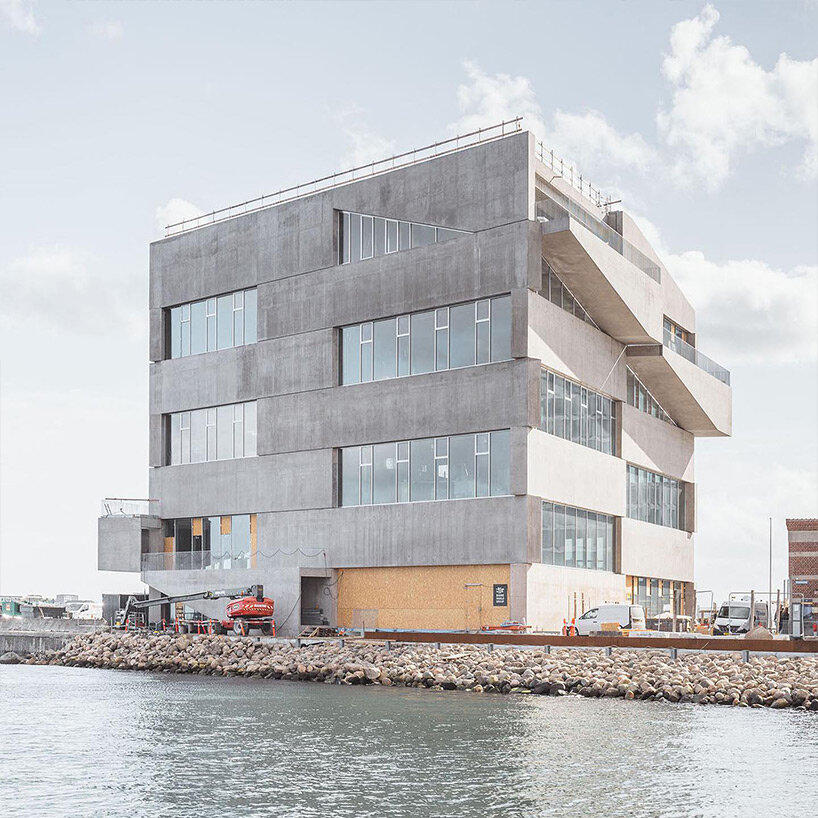 sneak peek into BIG/bjarke ingels' new HQ in copenhagen, set for completion this fall