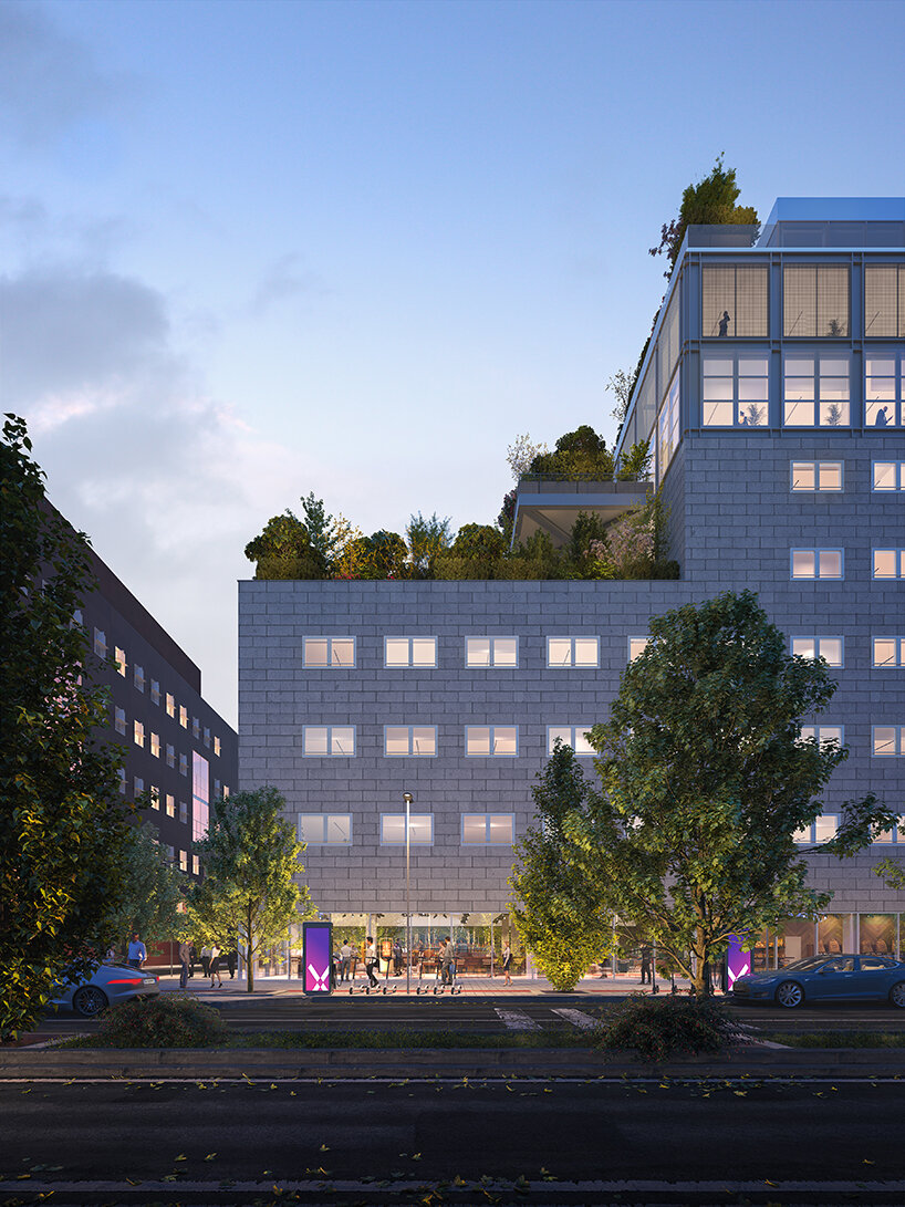 piuarch envisions 1980s vittorio gregotti landmark as future BiM work hub in bicocca, milan