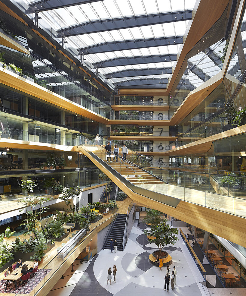 booking.com's nature-filled city campus by UNStudio & hofmandujardin opens in amsterdam