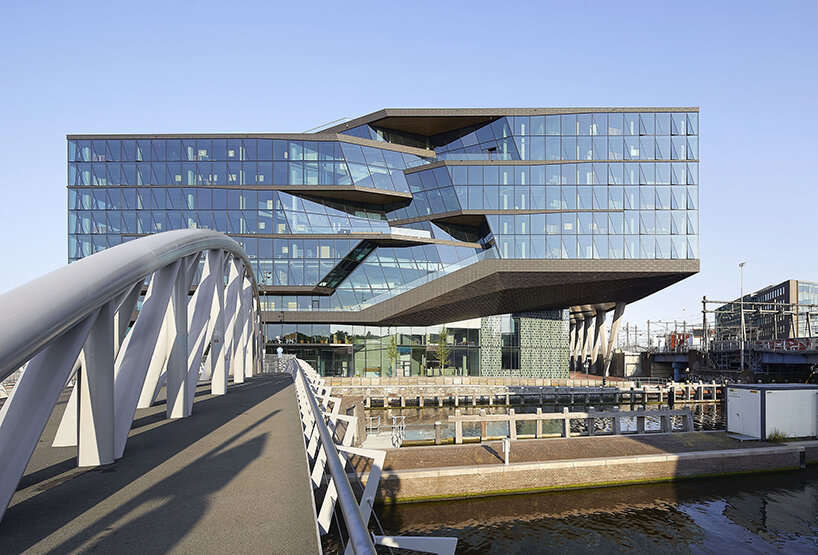 booking.com's nature-filled city campus by UNStudio & hofmandujardin opens in amsterdam