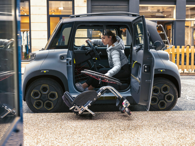 with citroën 'ami for all', persons with reduced lower-limb