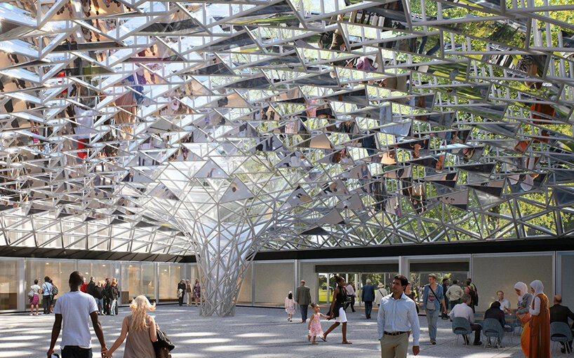 studio other spaces' 'common sky' complements buffalo AKG art museum renewal by OMA