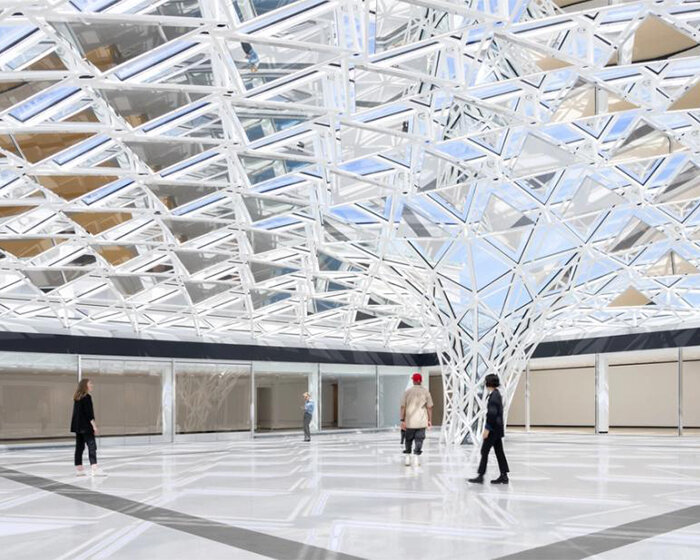 studio other spaces' 'common sky' complements buffalo AKG art museum renewal by OMA