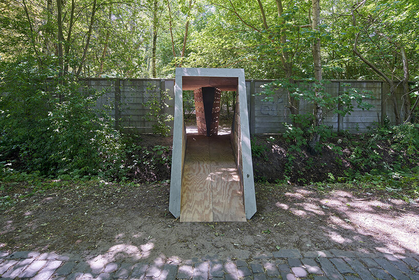 frank havermans' H3H biënnale pavilion links visitors to century-old monastery garden