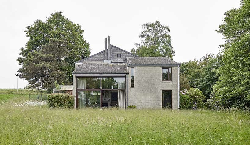 brutalist home heverlee belgium