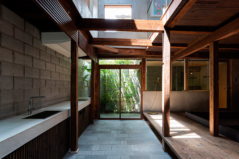 minimal hotel renovation breathes new life into old wooden townhouse in kyoto