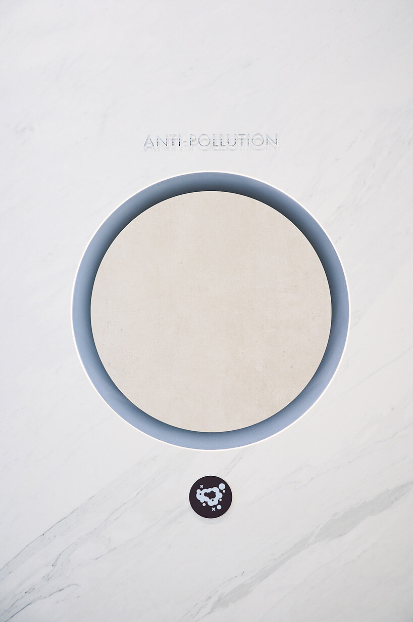 iris ceramica group opens new ICG gallery, london with virtual rain façade