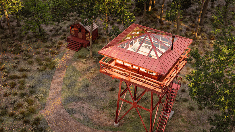 these fire lookout lodging towers in idaho offer an elevated and immersive forest experience