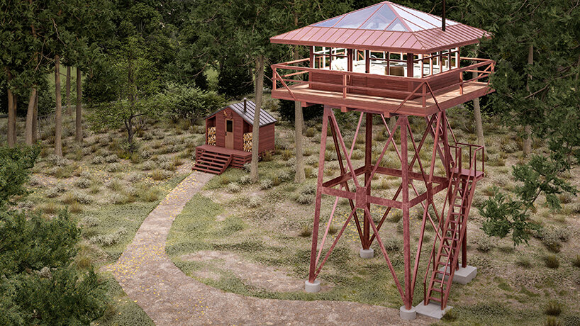 these fire lookout lodging towers in idaho offer an elevated and immersive forest experience