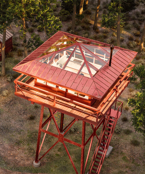 these fire lookout lodging towers in idaho offer an elevated and immersive forest experience