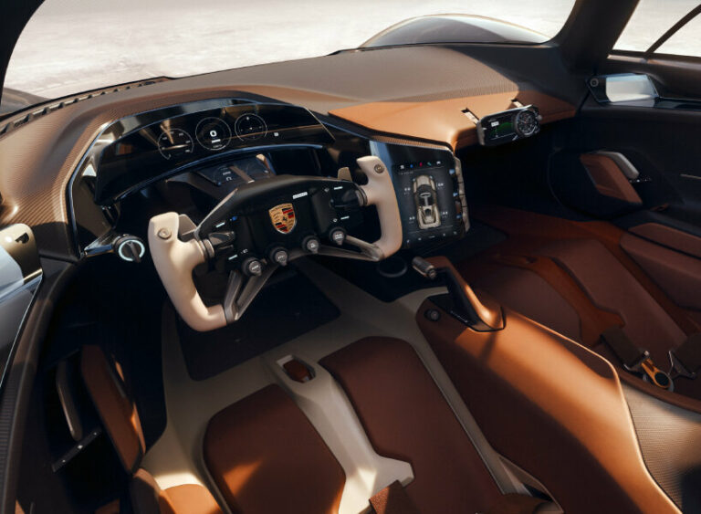 porsche unveils 'mission X', its fastest roadlegal electric hypercar