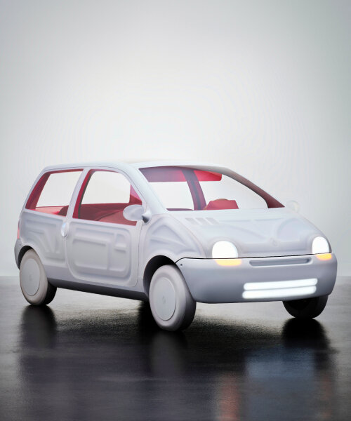 interview: sabine marcelis reimagines renault's iconic 1993 twingo as translucent electric car