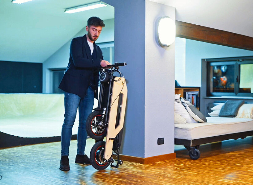 scooter elettrico pieghevole tom