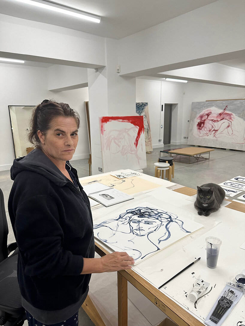 tracey emin carves women portraits for london's national portrait gallery's new bronze doors