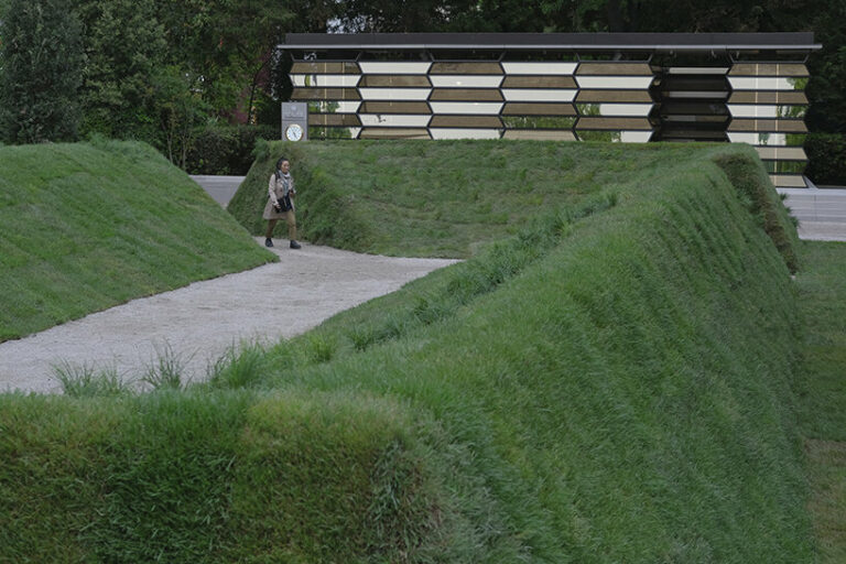 'before the future': ukraine recalls fortifications in this green hideout