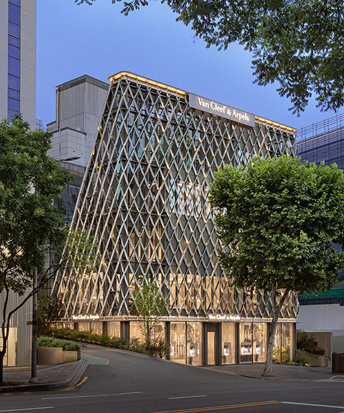 van cleef & arpels opens nature-infused garden maison in seoul